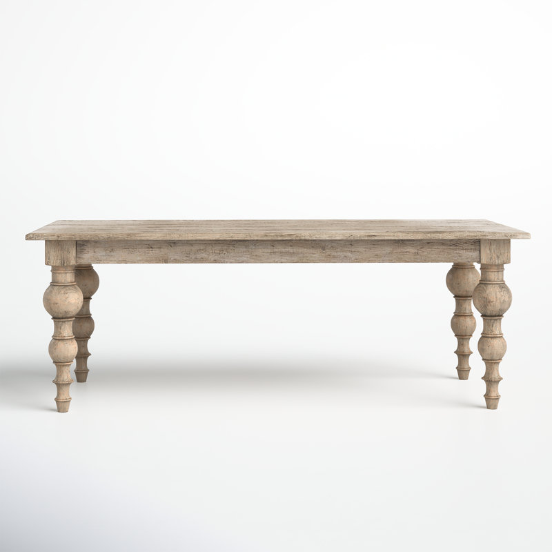 Birch Lane Werner Solid Wood Dining Table Reviews Wayfair
